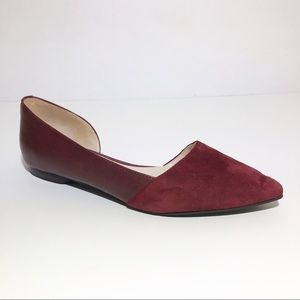 Cole Haan | Maroon Pointed Flats